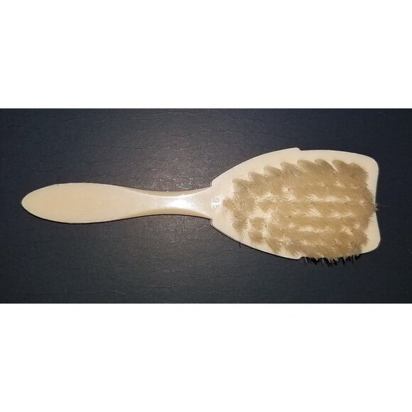 VTG Disney Mickey Mouse Baby Hair Brush Tan Gi - Picture 2 of 3